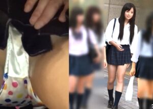 ひよこ少女×ワイセツ｜制服に紺ソの素人ロリJKを電車で痴漢して強姦